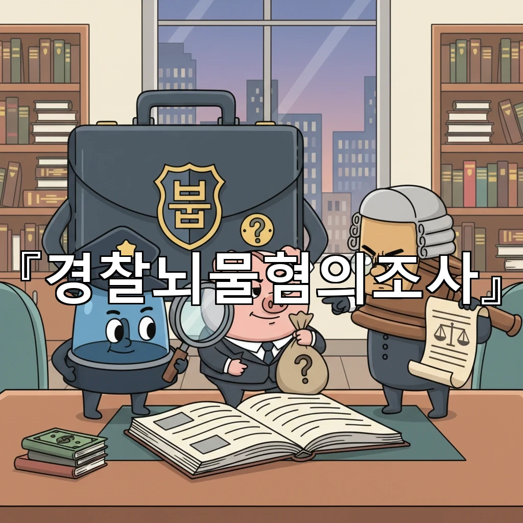 경찰뇌물혐의조사 수사 절차 이해로 불필요한 오해를 줄이는 방법