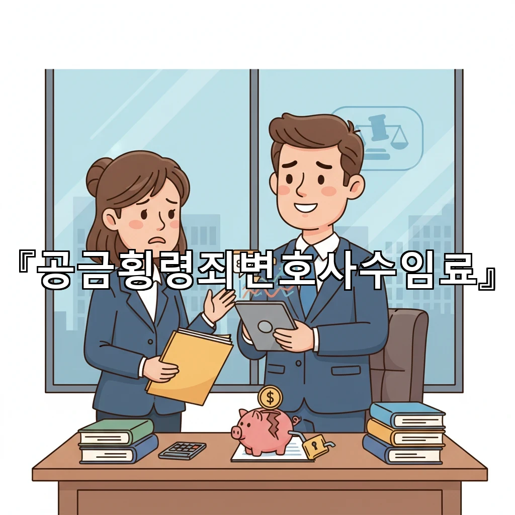 공금횡령죄변호사수임료 산정에 반영되는 사건 난이도와 핵심 변수