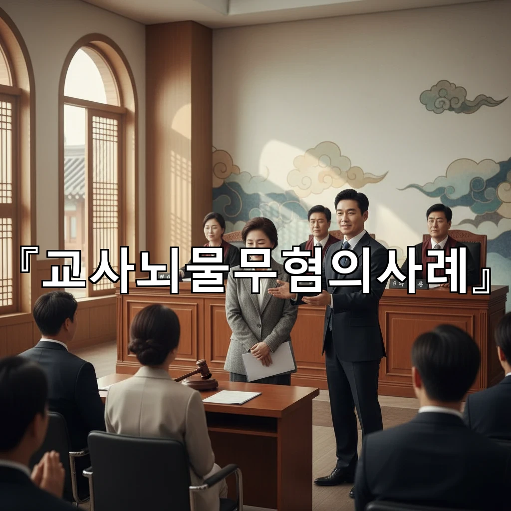 교사뇌물무혐의사례 성립까지 핵심 쟁점과 입증 흐름 정리 안내