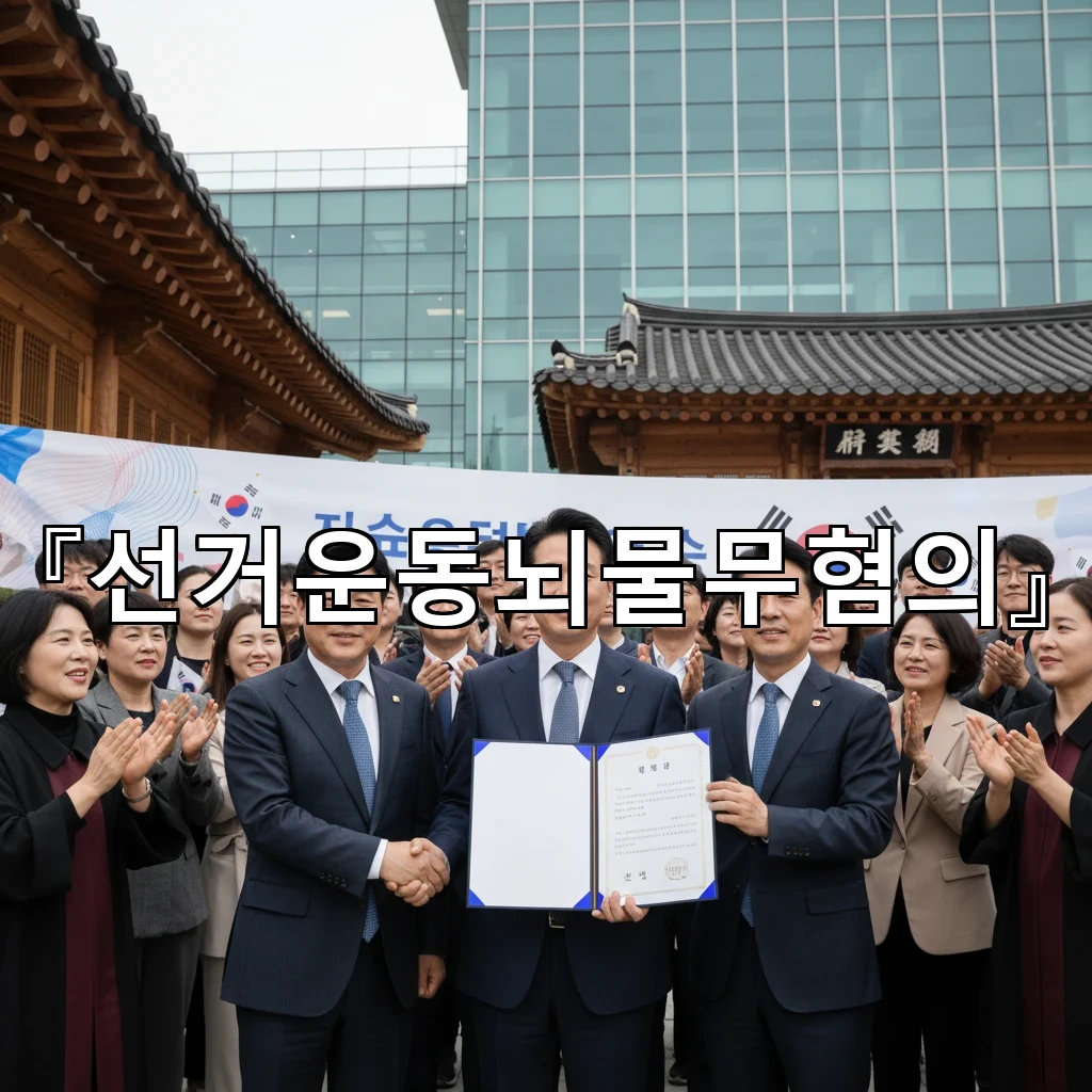 선거운동뇌물무혐의 결정에 이르는 조사 흐름과 방어 전략 정리