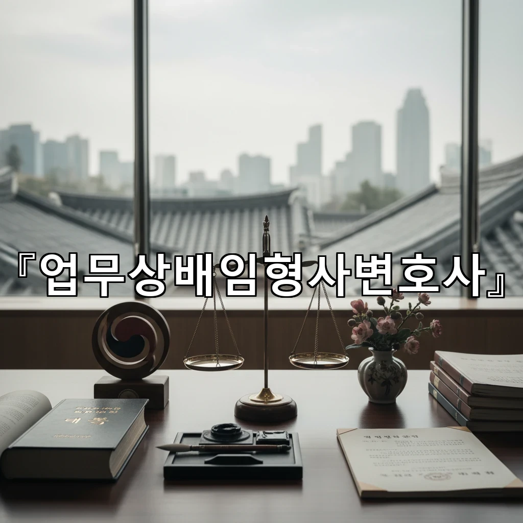 업무상배임형사변호사 사건 초기 진술부터 증거정리까지 흐름 안내