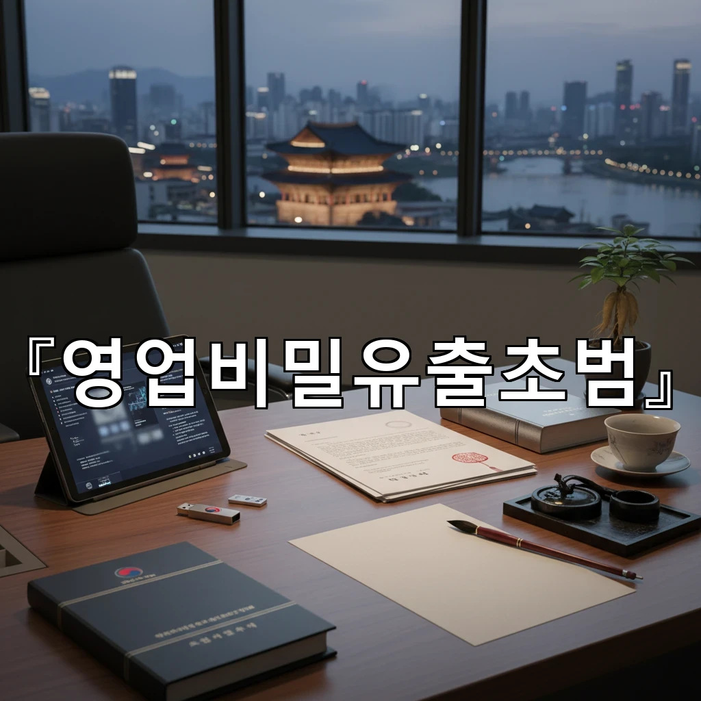 영업비밀유출초범 회사 자료 반출이 문제가 되는 순간과 대응법