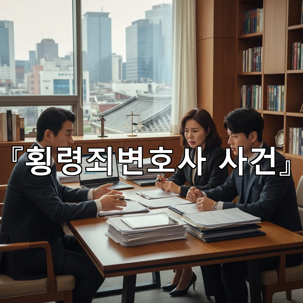 횡령죄변호사사건 초기 진술 전에 준비할 자료와 말조심 요령