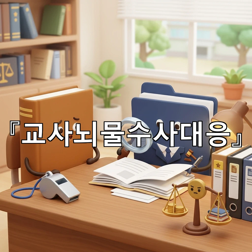 교사뇌물수사대응 사안별 쟁점을 나누어 살피는 실무 관점