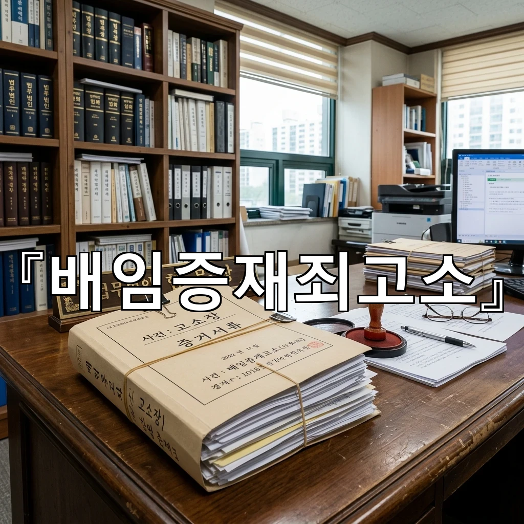 배임증재죄고소 초기 진술이 흔들리지 않도록 준비하는 방법