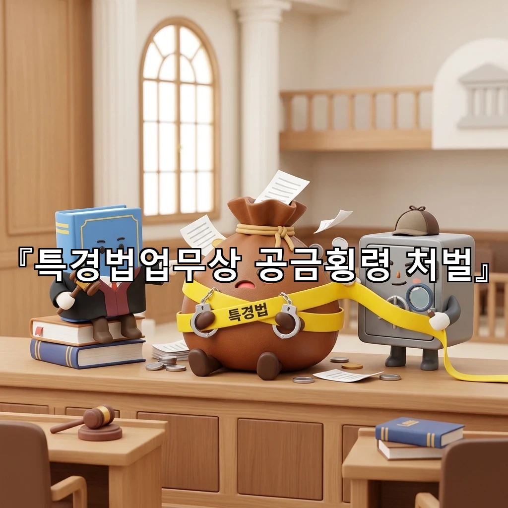 특경법업무상 공금횡령 처벌
