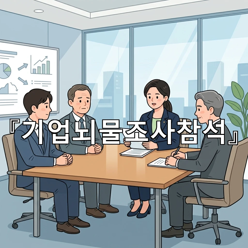 기업뇌물조사참석 전 확인해야 할 진술 흐름과 준비 요령