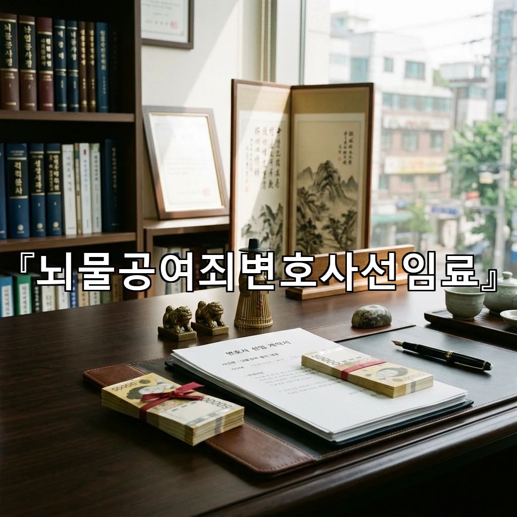 legal image 뇌물공여죄변호사선임료 4450