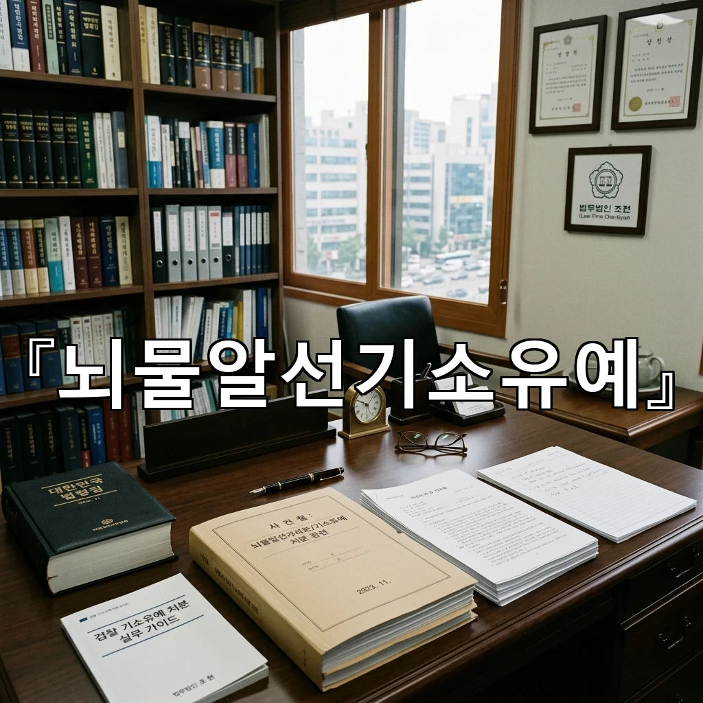 뇌물알선기소유예 수사 경과를 읽는 시선과 대응의 기준 정리