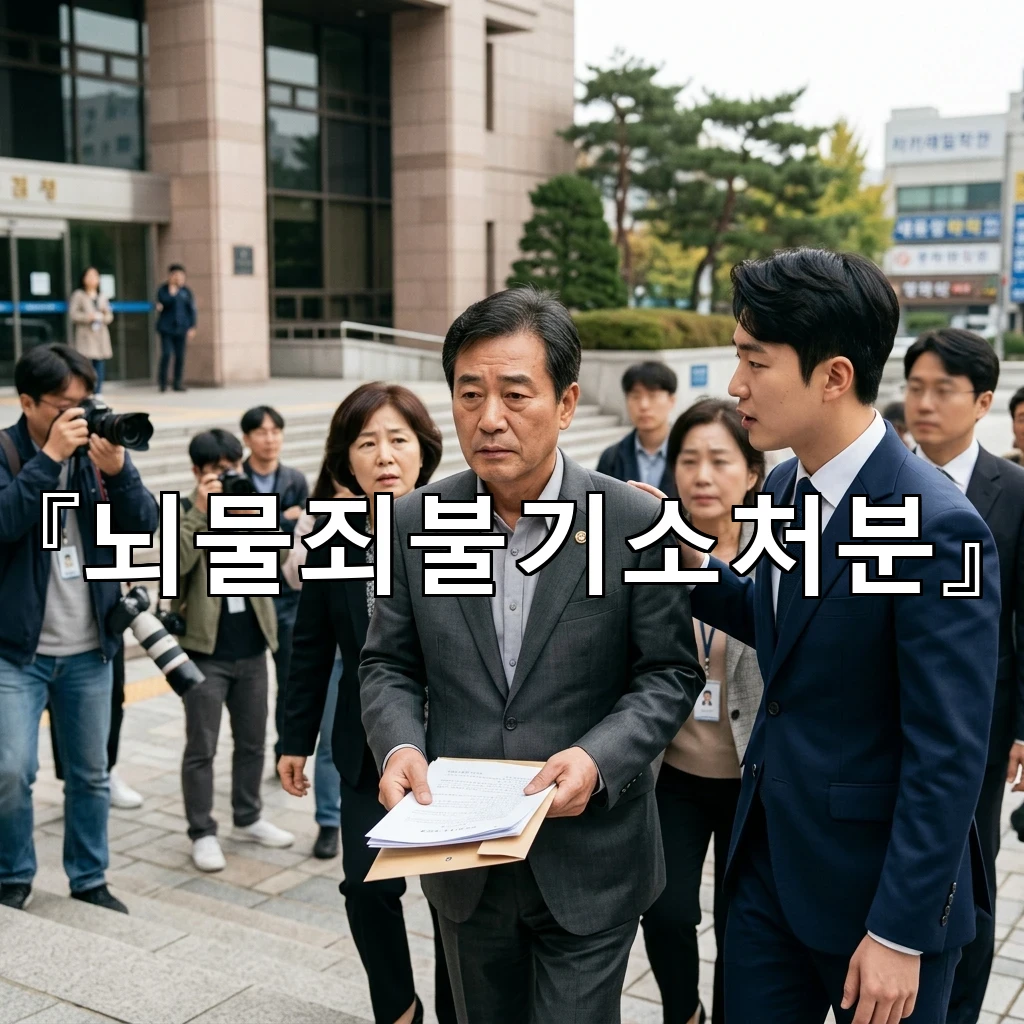 뇌물죄불기소처분 수사 경과를 차분히 짚어보는 핵심 포인트