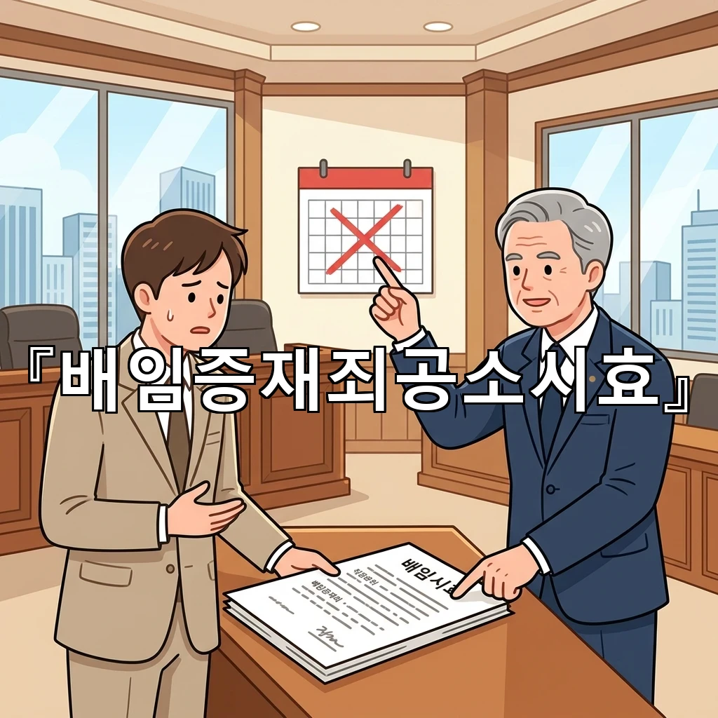 배임증재죄공소시효 흐름을 읽는 순간 달라지는 대응의 순서