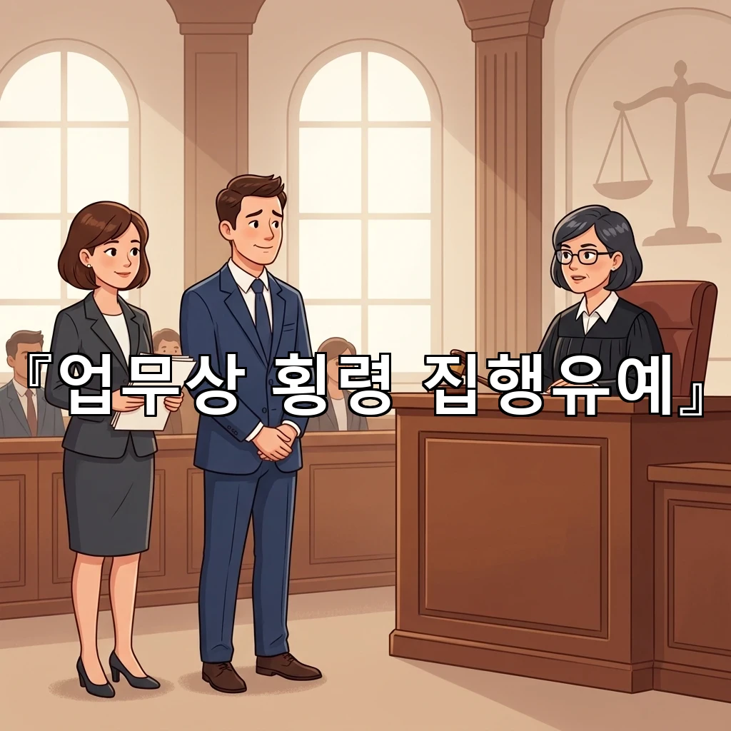 업무상횡령집행유예 사안에서 흔들리는 판단 기준과 대응의 결