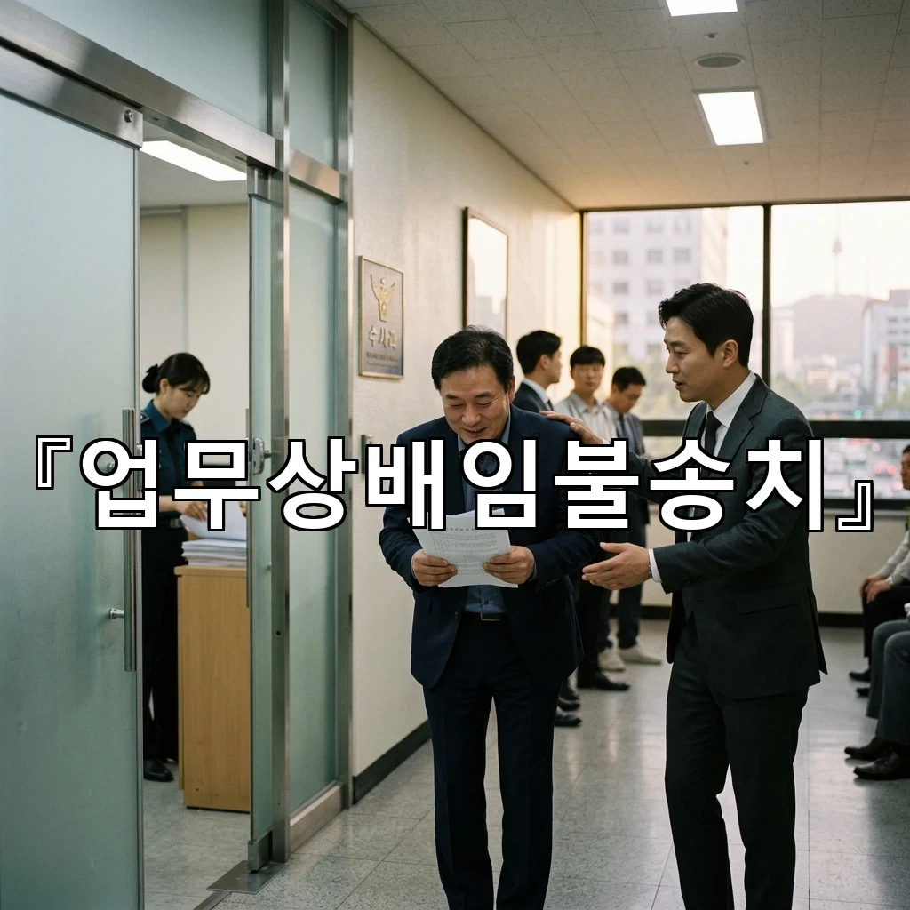legal image 업무상배임불송치 4677