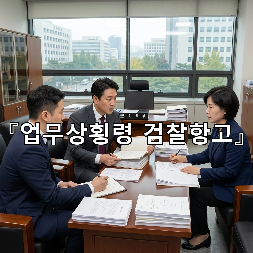 업무상횡령검찰항고 기록을 다시 읽는 시선이 바꾸는 결론의 무게