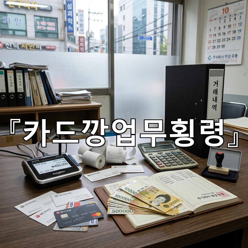 카드깡업무횡령 의심 상황에서 대응 순서를 정리하는 현실적 방법