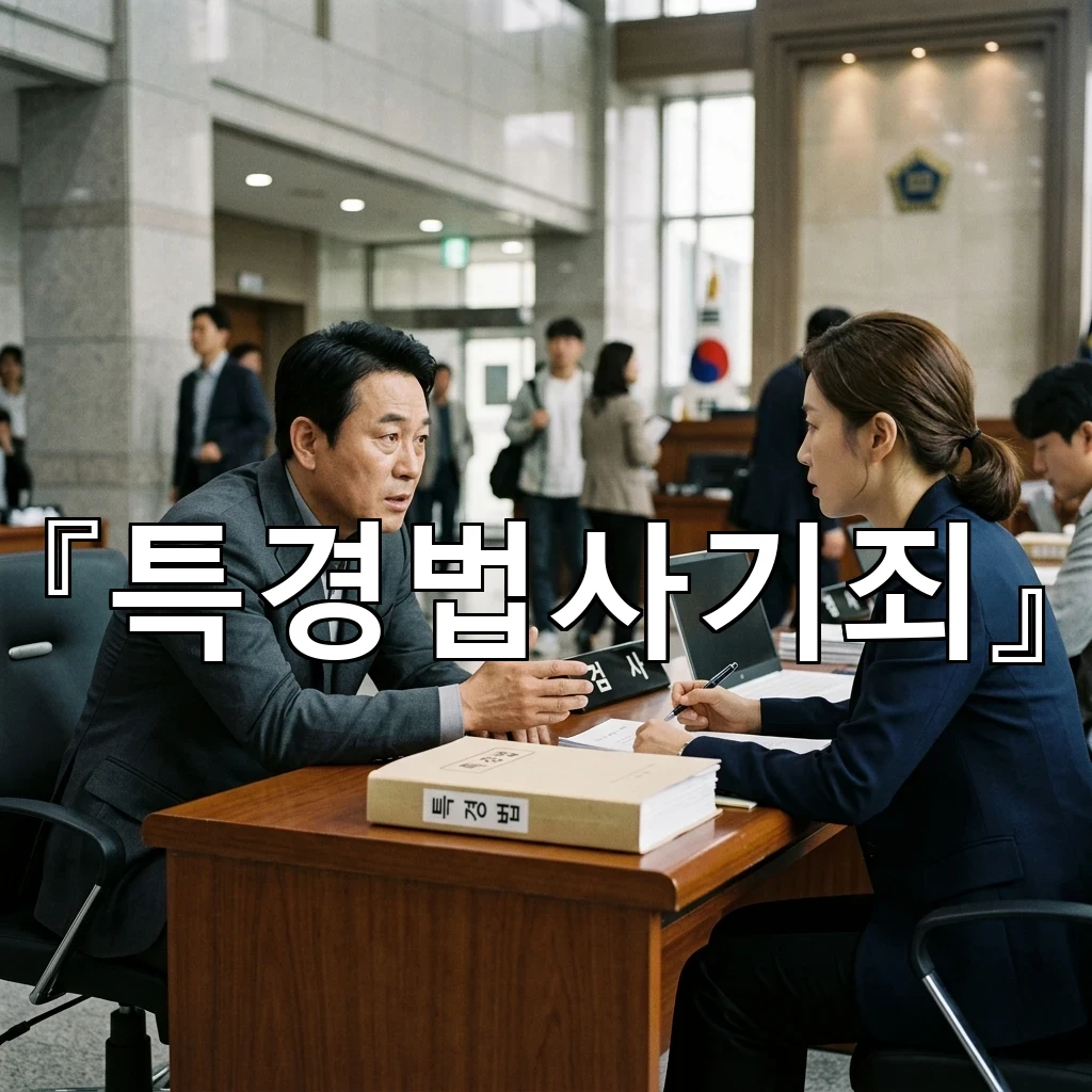 특경법사기죄 수사 흐름을 따라가며 살펴보는 핵심 쟁점 정리