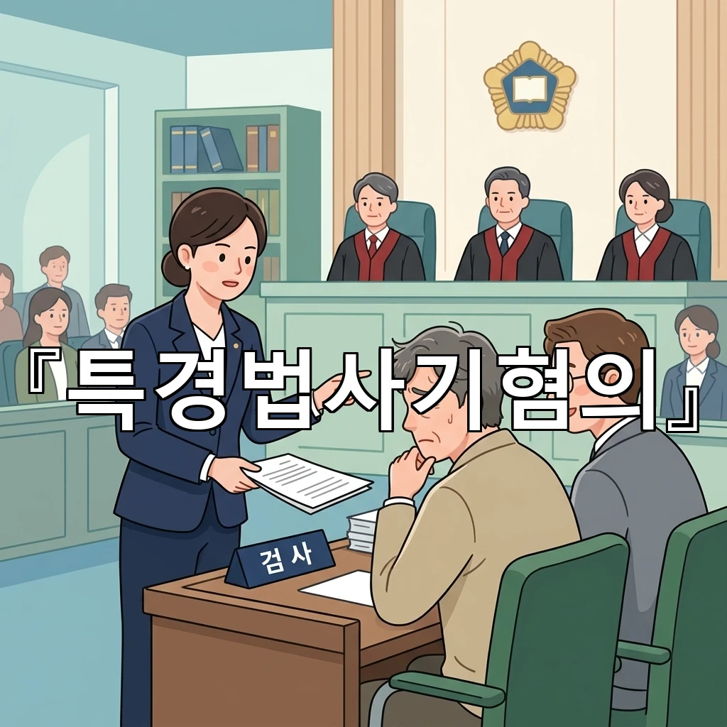 특경법사기혐의 사건의 첫 대응이 결과를 바꾸는 이유를 짚다