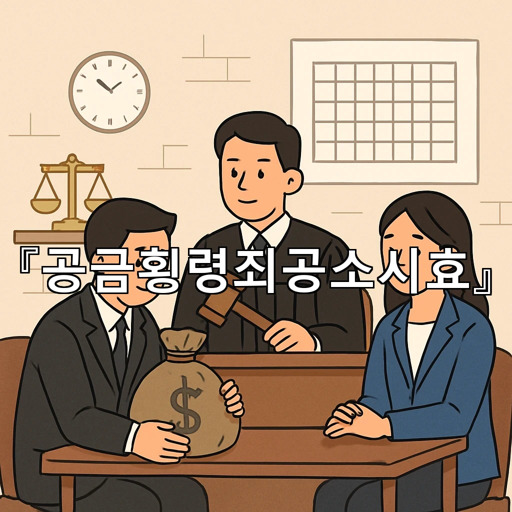 공금횡령죄공소시효 확인이 늦어질수록 달라지는 대응의 기준