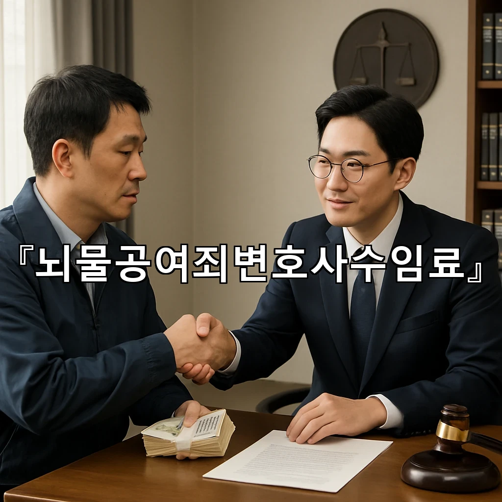 뇌물공여죄변호사수임료 선택 전에 짚어볼 핵심 기준과 준비 흐름