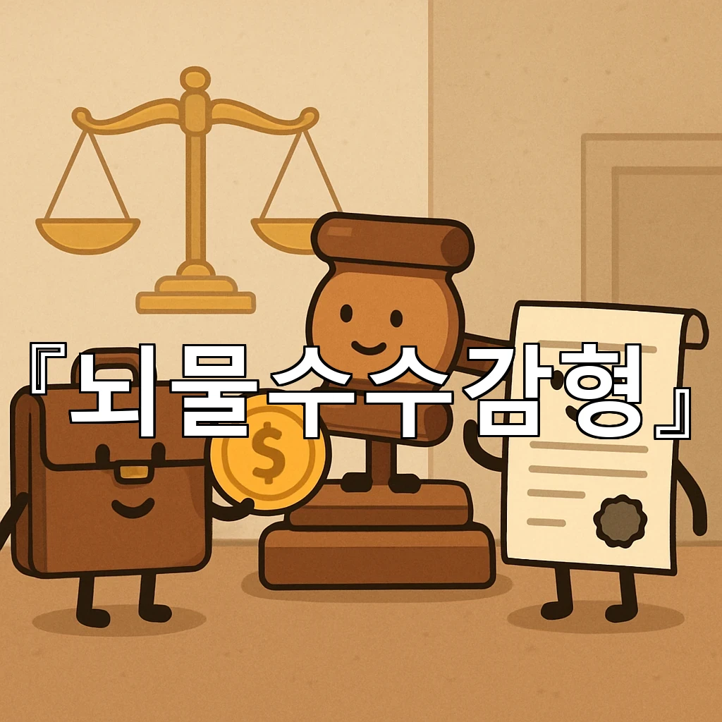 뇌물수수감형 혐의가 불거졌을 때 먼저 살필 대응의 순서