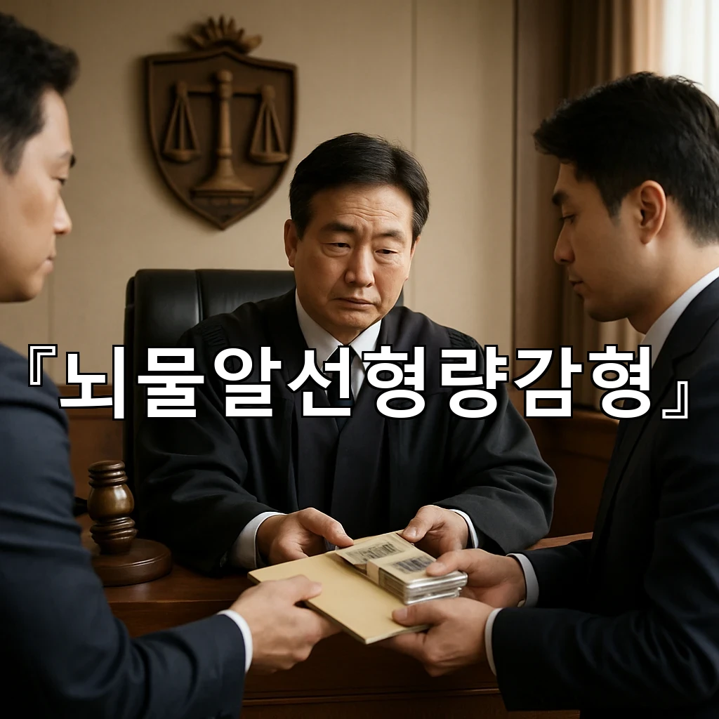 뇌물알선형량감형 혐의가 얽힌 상황에서 쟁점 순서를 잡는 방법