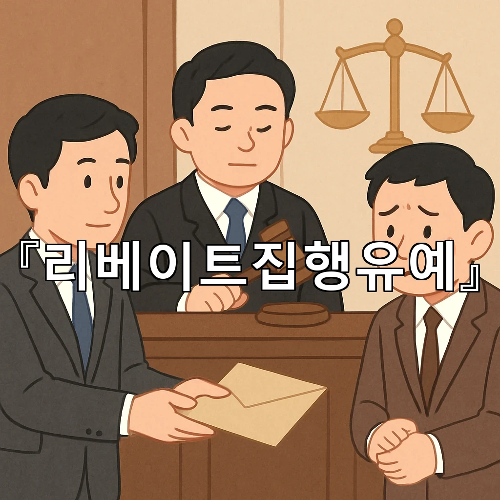 리베이트집행유예 사안을 바라보는 시선과 대응의 균형 잡기