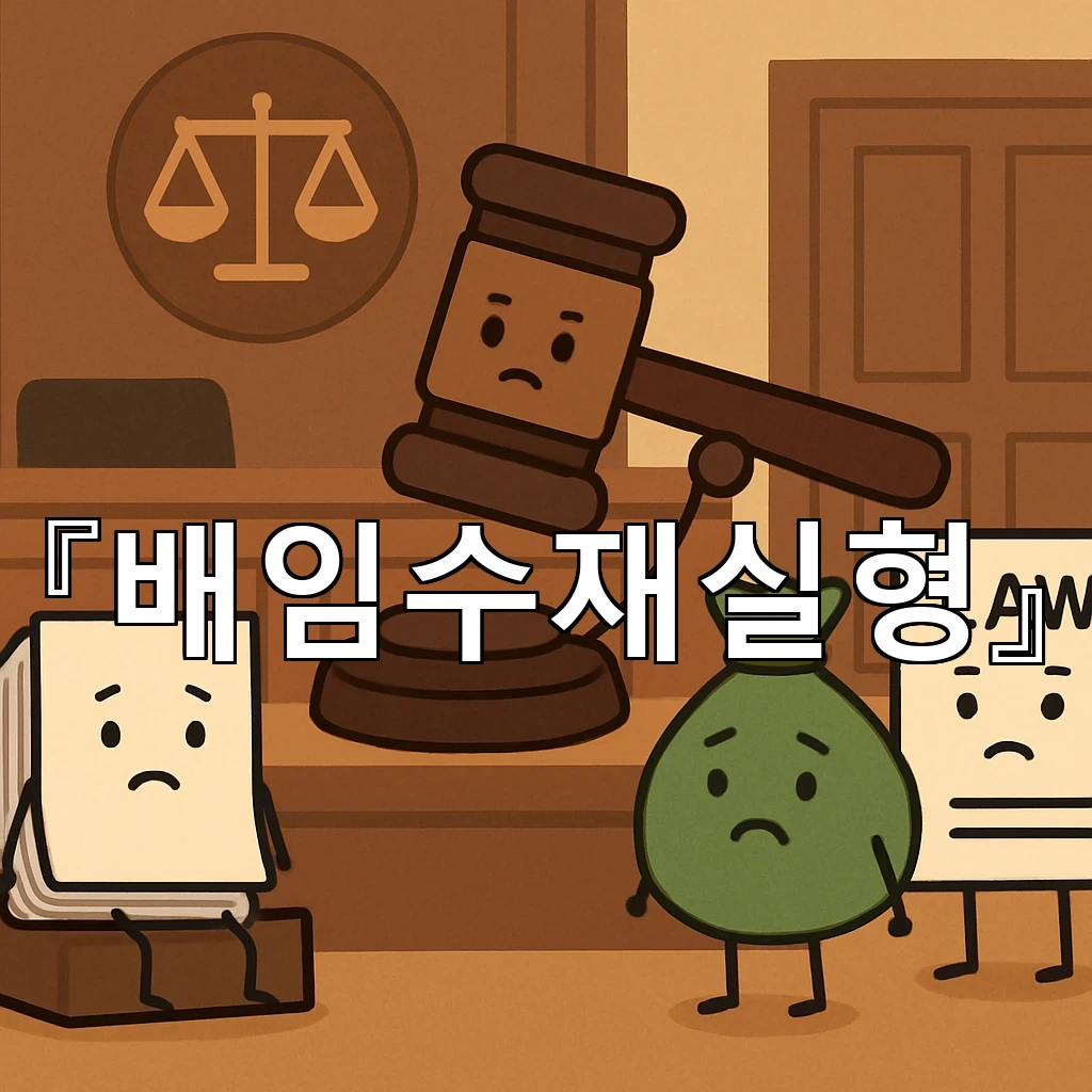 배임수재실형 판결 이후 첫 대응에서 놓치기 쉬운 핵심 쟁점들