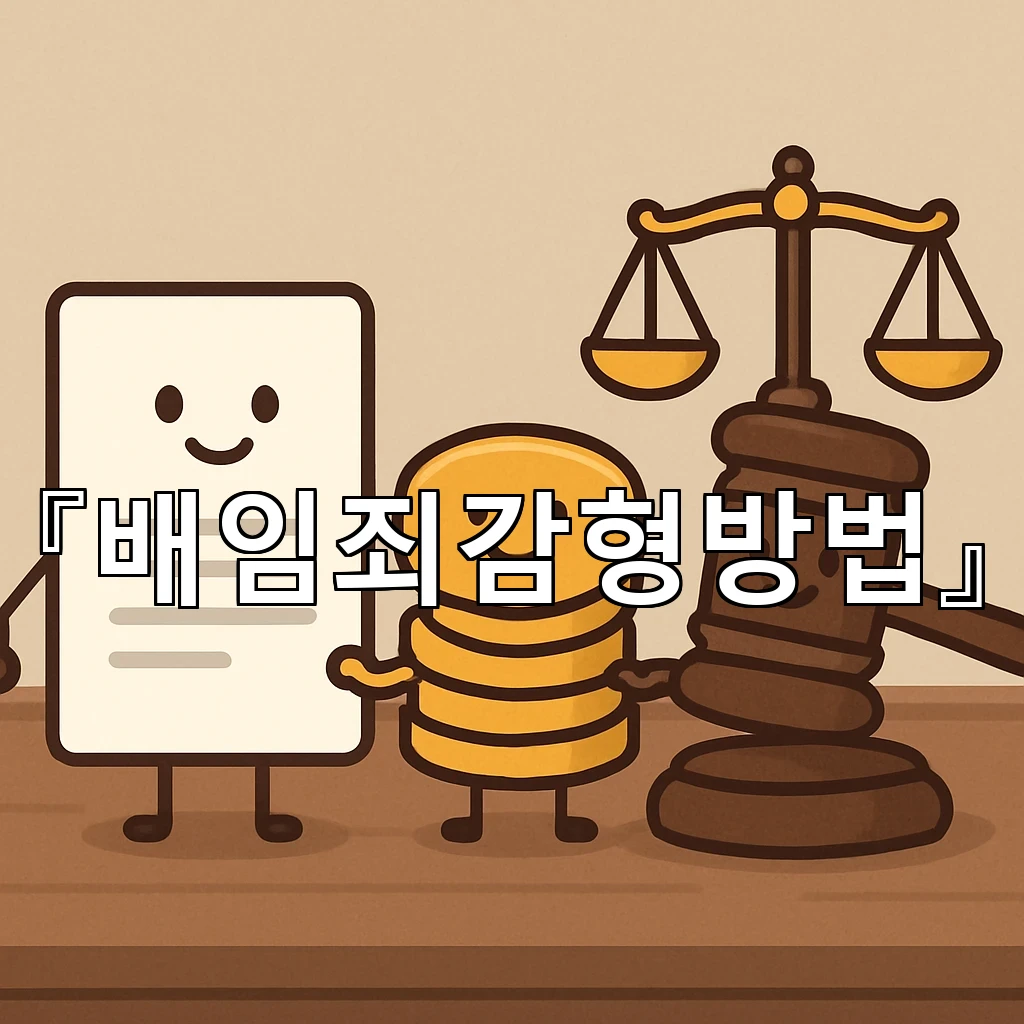 배임죄감형방법 초기 대응이 결과를 바꾸는 이유와 준비 순서