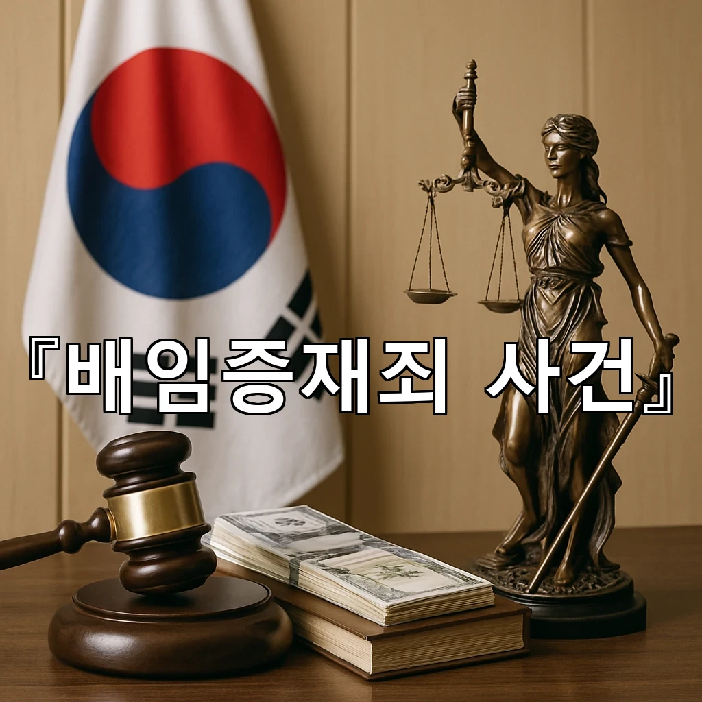 배임증재죄사건에서 증거 흐름이 달라지는 순간을 살펴보기