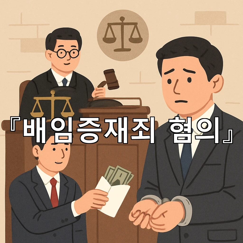 배임증재죄혐의 사건 흐름을 이해하는 첫걸음과 핵심 정리