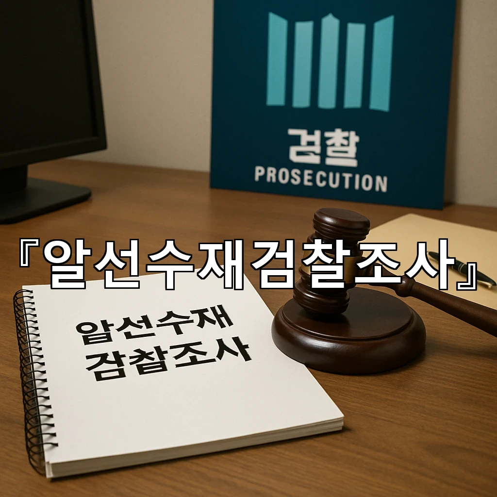 알선수재검찰조사 대응에서 놓치기 쉬운 사실관계 점검의 우선순위