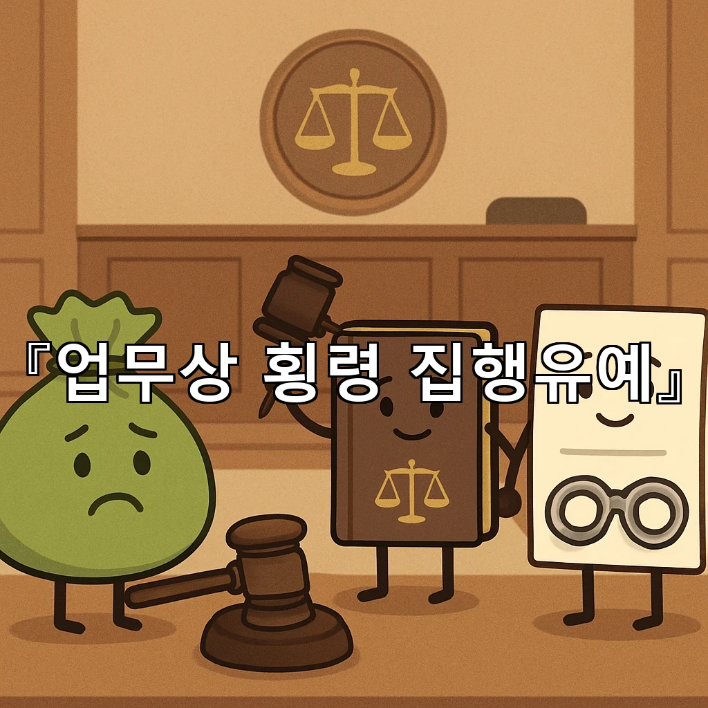 업무상횡령집행유예 결과를 가르는 사실관계의 세밀한 차이