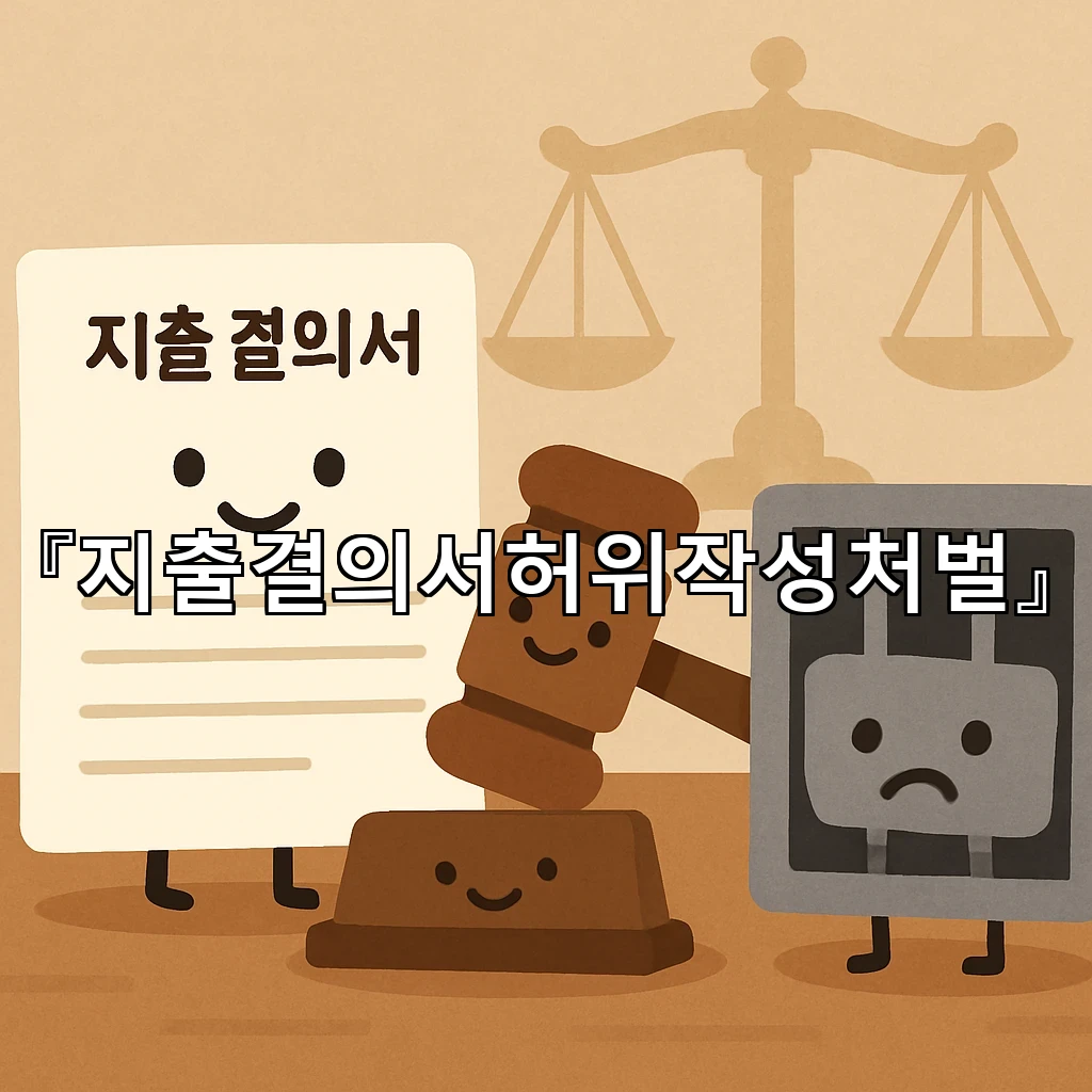 지출결의서허위작성처벌 판단에 영향을 주는 정황과 실무상 유의점