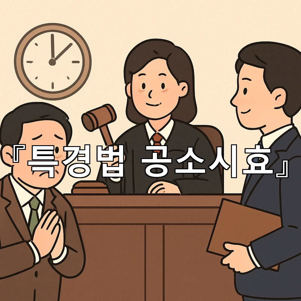 특경법공소시효를 둘러싼 시간 흐름과 대응 방향 살펴보기