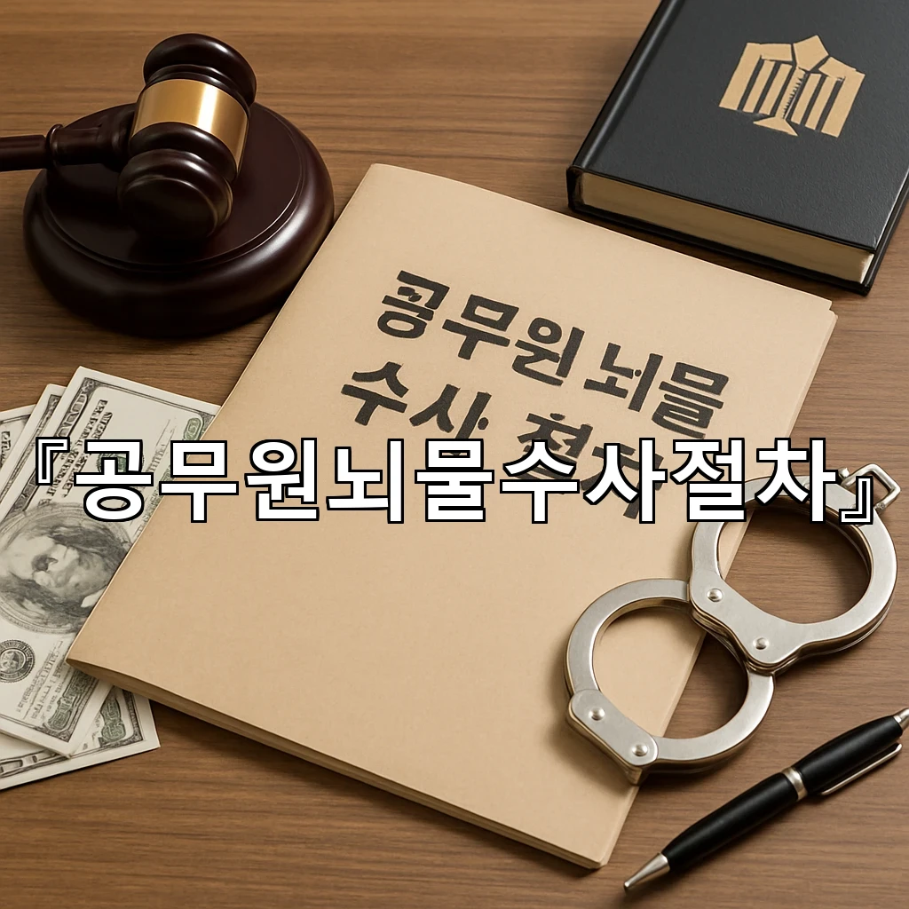 공무원뇌물수사절차 시작 전 흐름을 읽는 시선과 판단의 결