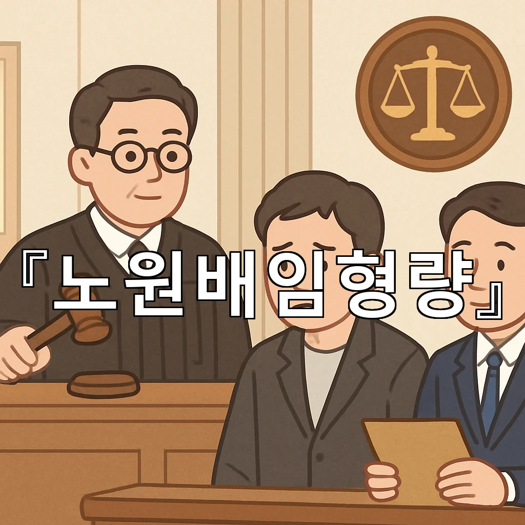 노원배임형량 사건의 흐름을 먼저 읽어야 하는 이유와 핵심 쟁점