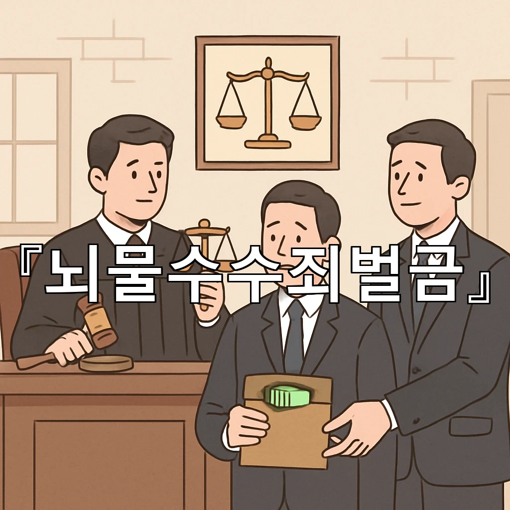 뇌물수수죄벌금 수사 전후 달라지는 대응 흐름을 정리한 안내
