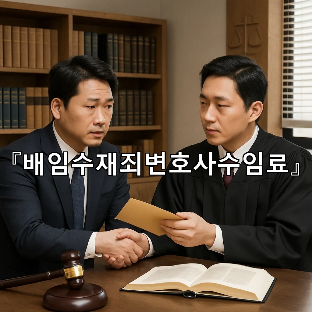 배임수재죄변호사수임료 상담 흐름을 먼저 살피는 기준과 준비
