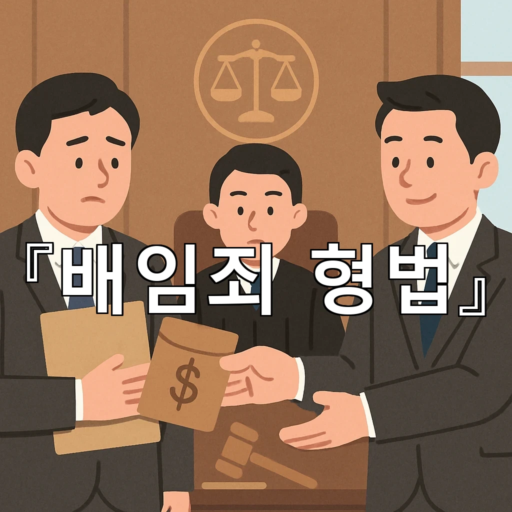 배임죄형법 업무 처리에서 오해가 생기는 지점을 살펴보기