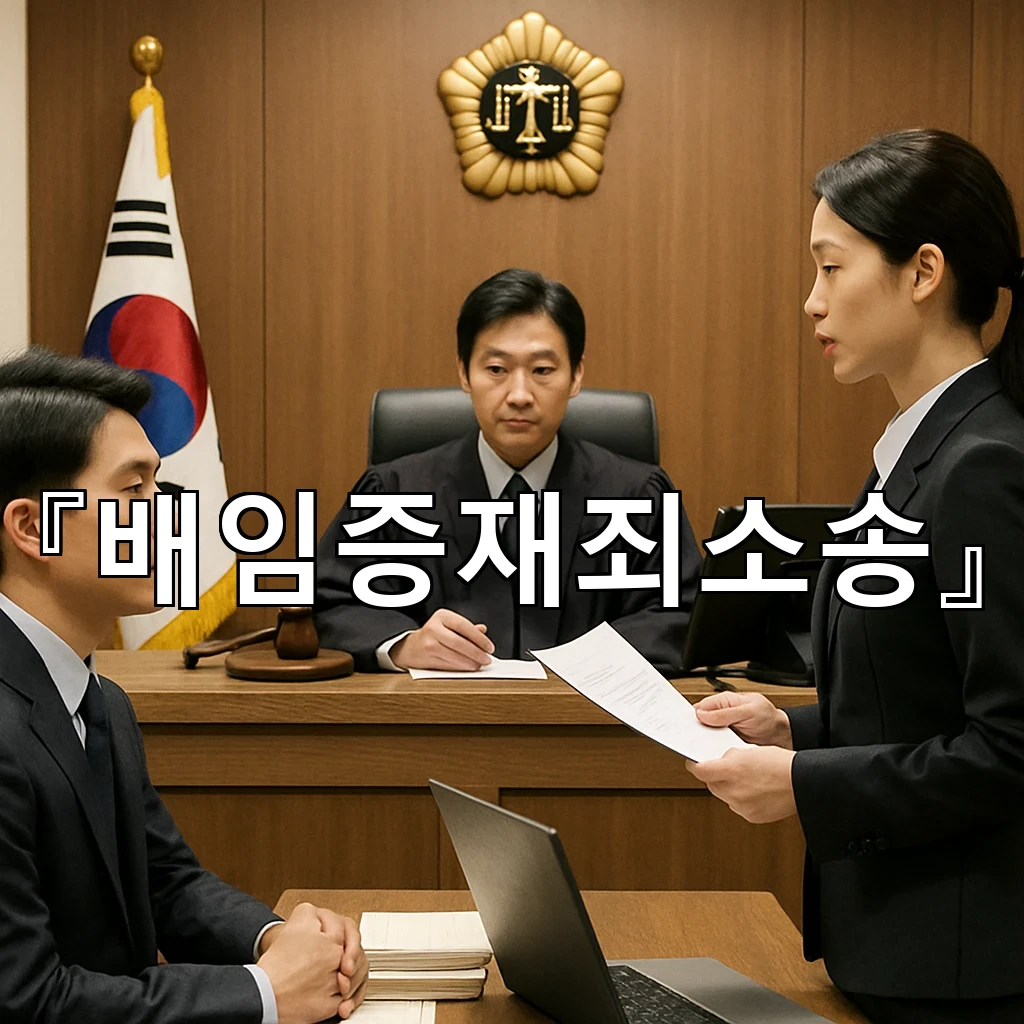 배임증재죄소송 초기 대응에서 흔히 놓치는 핵심 흐름 정리