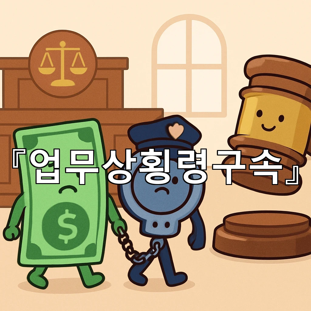업무상횡령구속 초기에 살펴야 할 대응의 핵심 흐름 정리