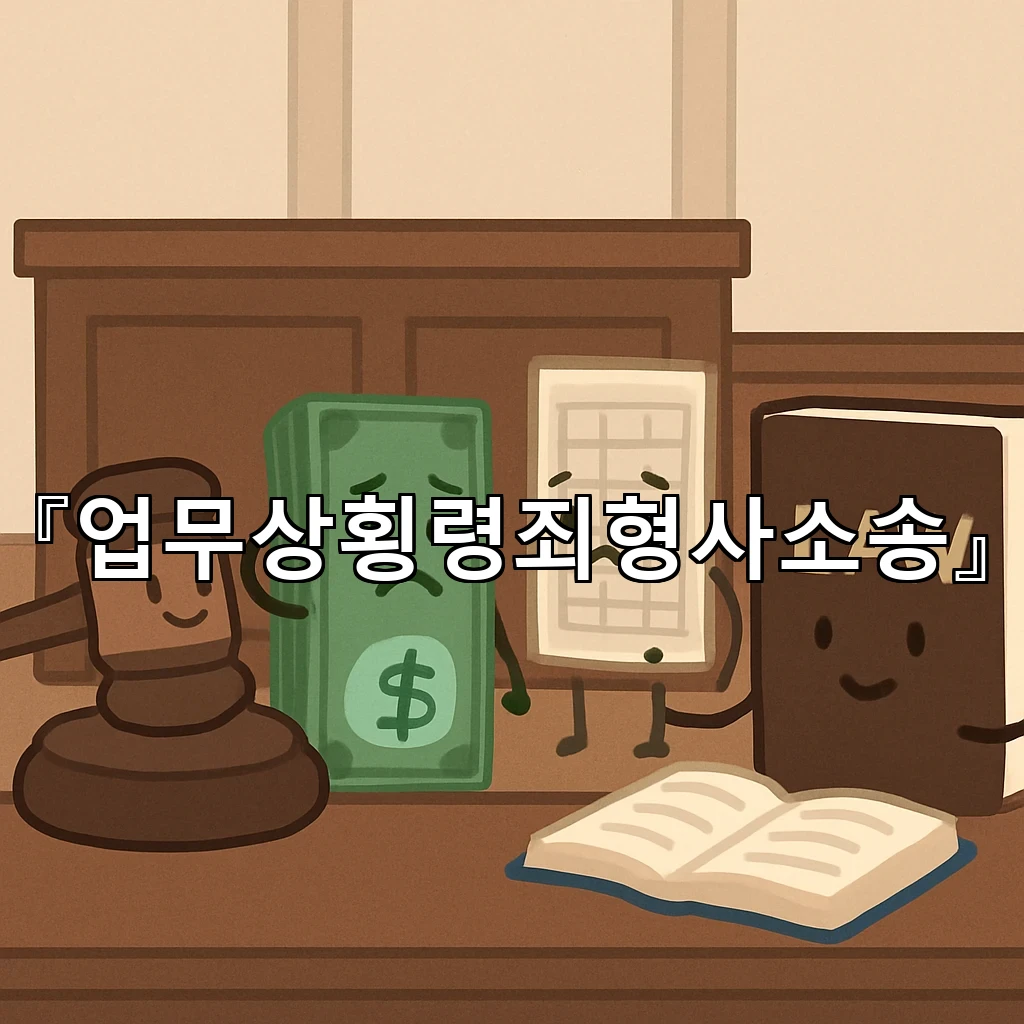 업무상횡령죄형사소송 흐름을 읽는 첫 단계와 대응의 기준