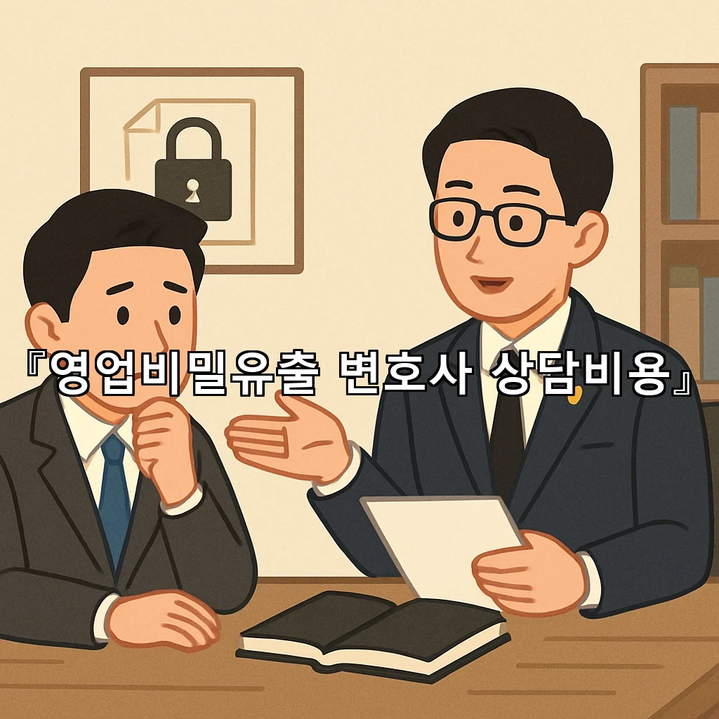 영업비밀유출변호사상담비용 사안을 처음 마주한 순간의 정리법