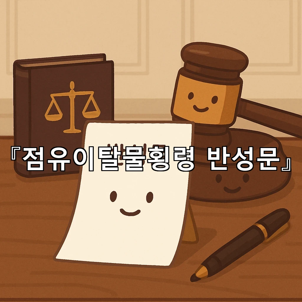 점유이탈물횡령반성문 스스로를 돌아보며 책임을 받아들이는 태도