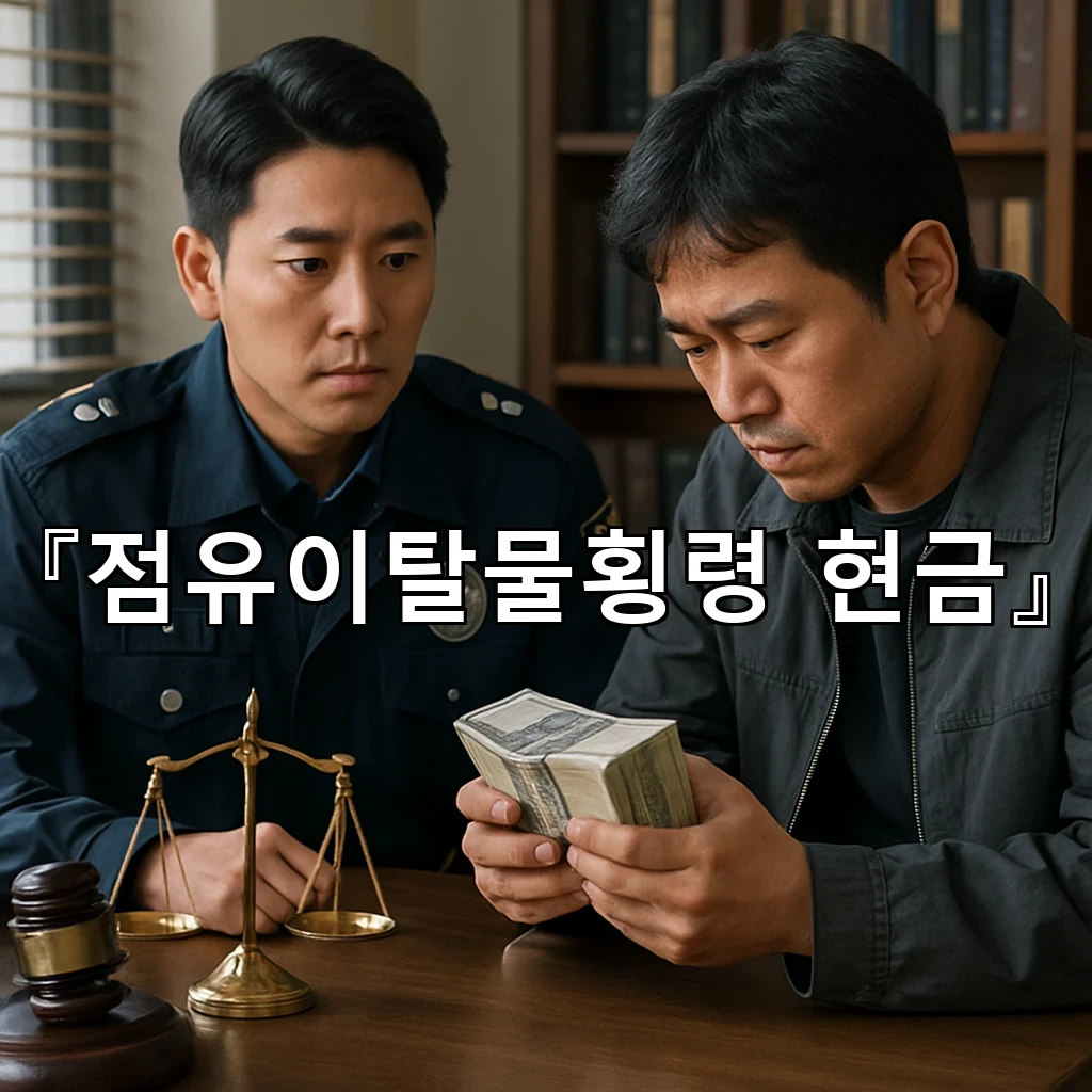 점유이탈물횡령현금 뜻부터 사례까지 한눈에 정리한 실무 안내서