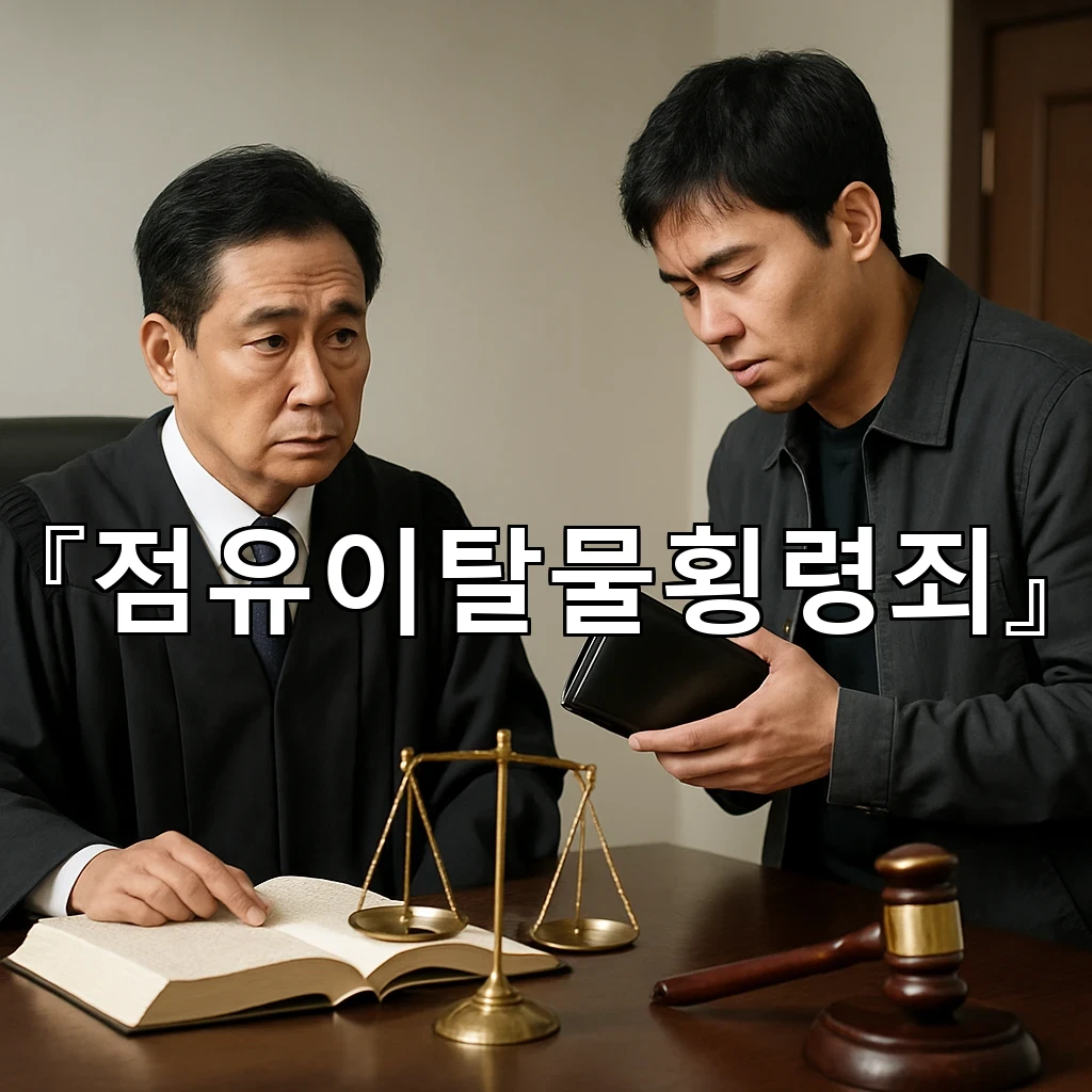 점유이탈물횡령죄 습득한 물건을 가져갈 때 먼저 살펴야 할 상황