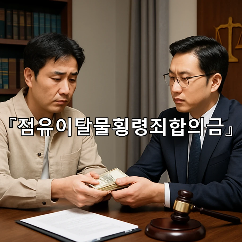 점유이탈물횡령죄합의금 수사 전후로 달라지는 판단 포인트 정리
