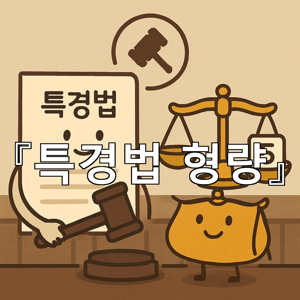 특경법형량 사건의 흐름을 읽는 첫 판단 기준과 대응의 방향