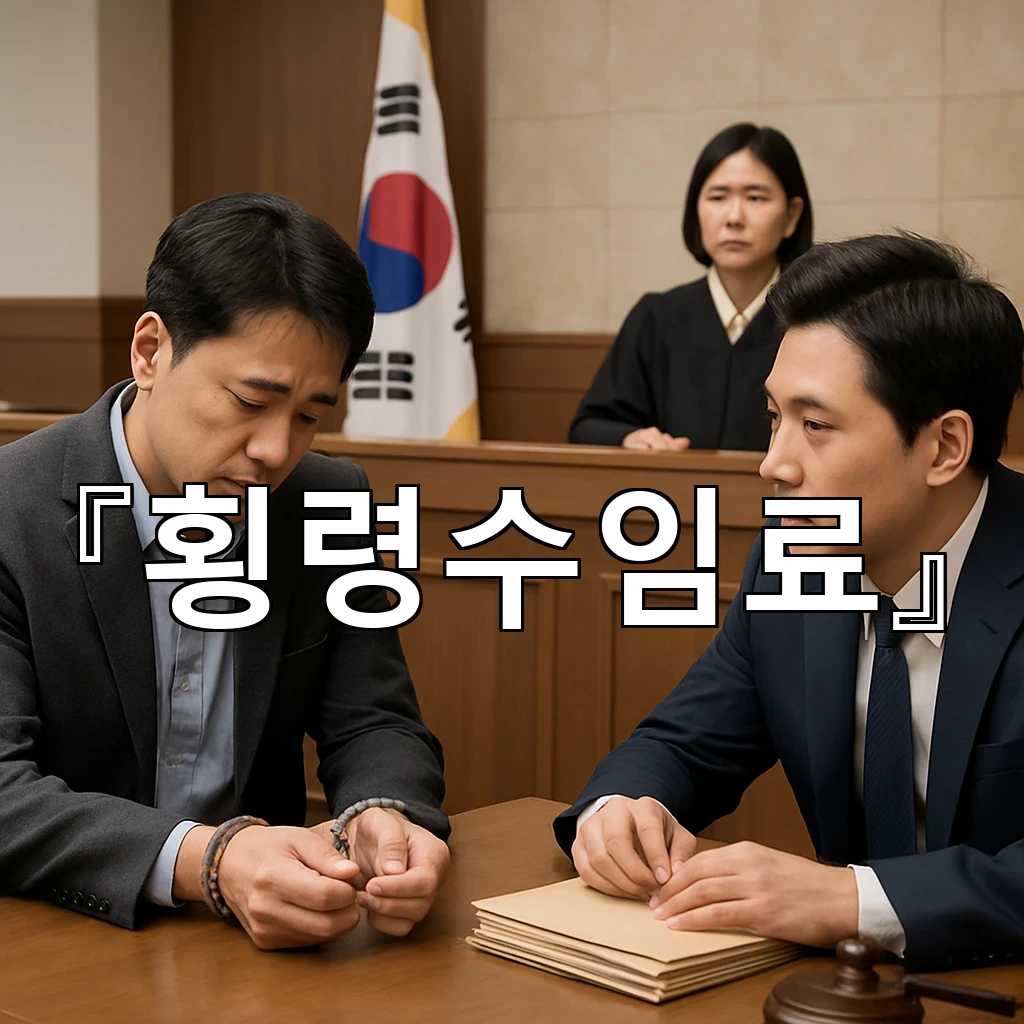 횡령수임료 책정 기준과 사건 규모에 따른 차이를 살펴보기