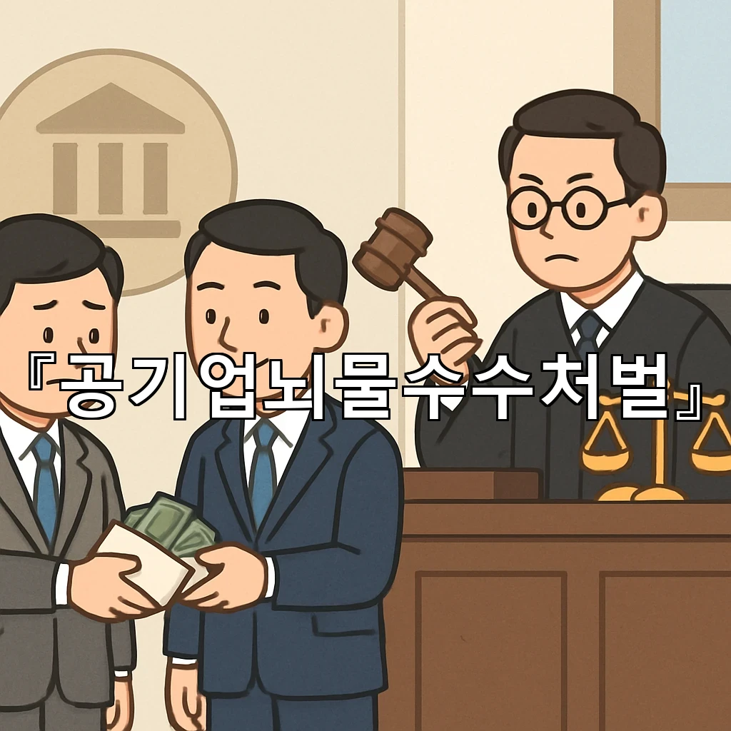 공기업뇌물수수처벌 내부 절차와 사실관계가 갈라지는 지점 정리
